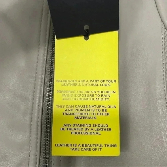 Marc New York Real Leather Jacket - Picture 7 of 7